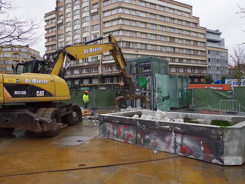 Sinistre place Flagey - CAE Stricklesse